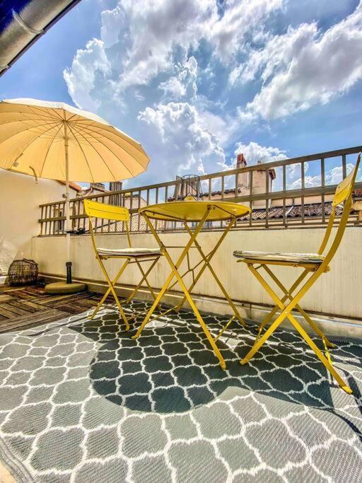 Hypercentre Terrasse Clim Duplex